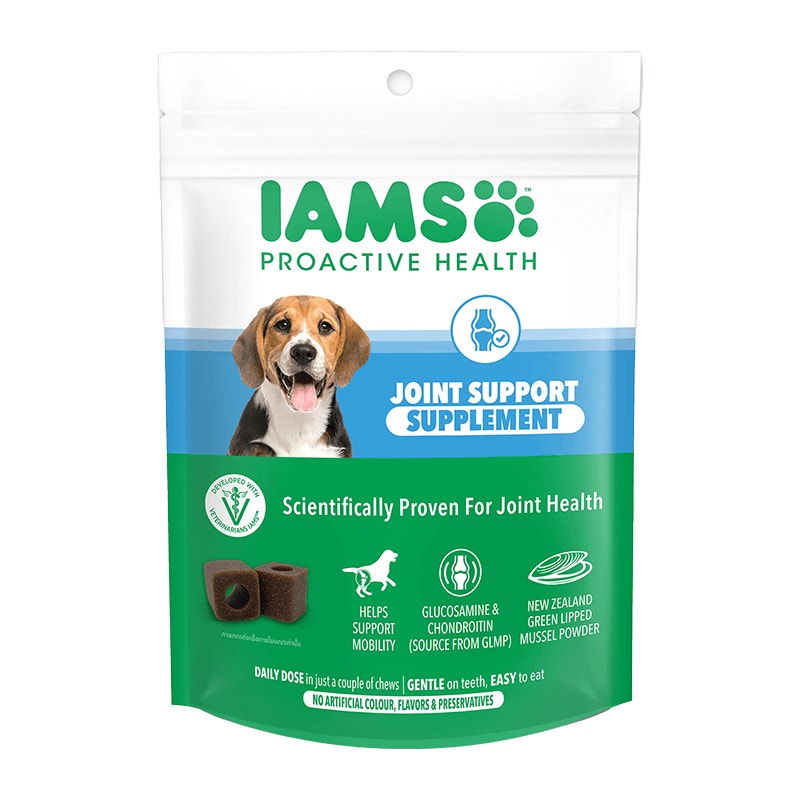 IAMS™ Proactive Health™ Suplemen untuk Mendukung Kesehatan Persendian