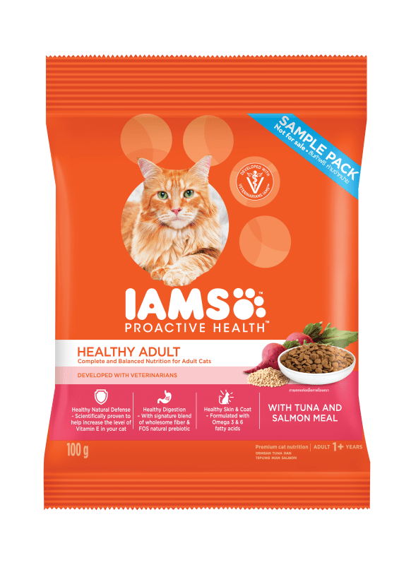 IAMS PROACTIVE HEALTH  HEALTHY ADULT WITH TUNA AND SALMON MEAL 6x1kg - 1